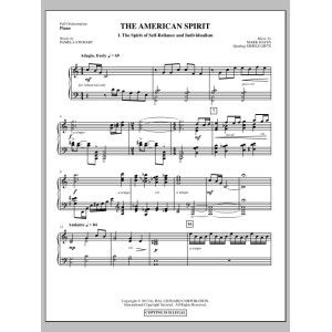 The American Spirit - Piano