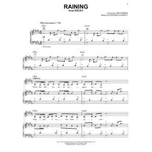 Raining (from the musical Rocky)