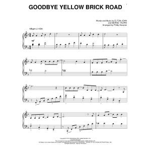 Goodbye Yellow Brick Road [Classical version] (arr. Phillip Keveren)