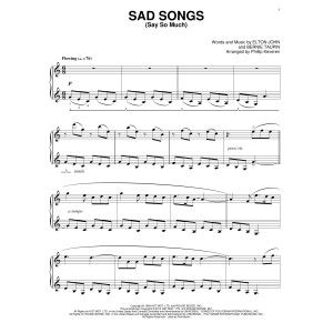 Sad Songs (Say So Much) [Classical version] (arr. Phillip Keveren)
