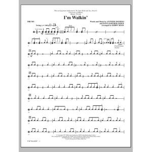 I'm Walkin' - Drums