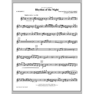 Rhythm of the Night (arr. Kirby Shaw) - Bb Trumpet 2