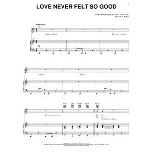 Love Never Felt So Good