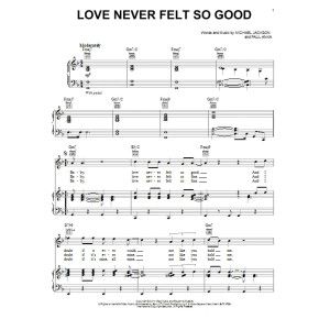 Love Never Felt So Good