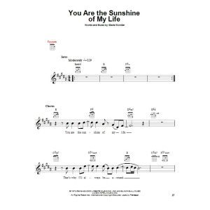 You Are The Sunshine Of My Life