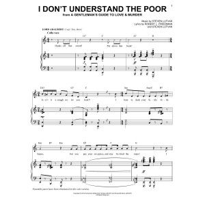 I Don't Understand The Poor (Solo version)