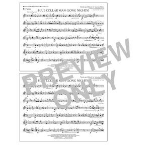 Blue Collar Man (Long Nights) - Bb Horn