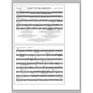 Daft Punk Medley - Clarinet 2