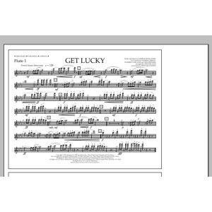 Get Lucky - Flute 1