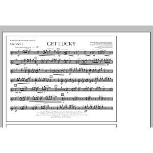 Get Lucky - Clarinet 1