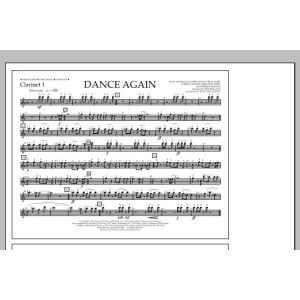 Dance Again - Klarinette 1