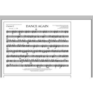 Dance Again - Klarinette 2