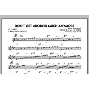Don't Get Around Much Anymore - C Solo Sheet