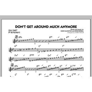 Don't Get Around Much Anymore - Bb Solo Sheet