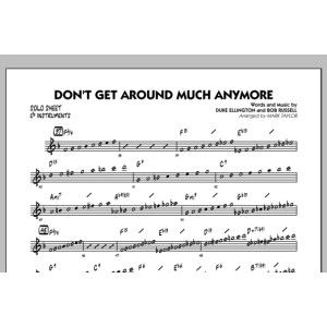 Don''t Get Around Much Anymore - Eb Solo Sheet