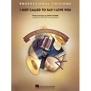 I Just Called to Say I Love You - Conductor Score (Full Score)