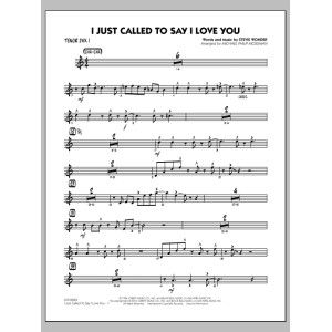 I Just Called to Say I Love You - Tenor Sax 1
