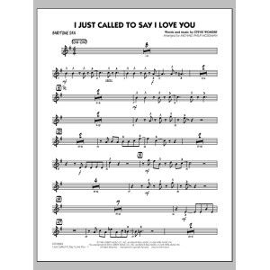 I Just Called to Say I Love You - Baritone Sax