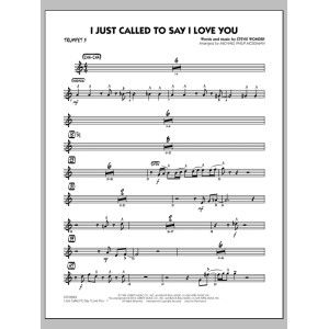 I Just Called to Say I Love You - Trumpet 3