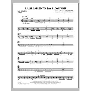 I Just Called to Say I Love You - Aux Percussion