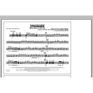Stronger (What Doesn't Kill You) - Multiple Bass Drums