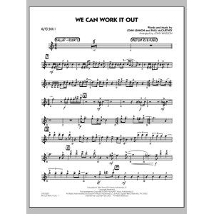 We Can Work It Out - Alto Sax 1