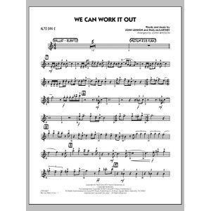 We Can Work It Out - Alto Sax 2