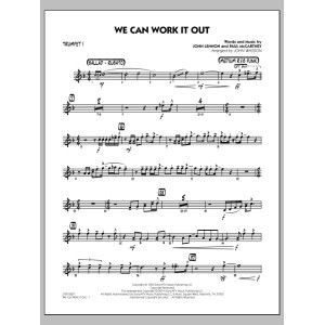 We Can Work It Out - Trumpet 1