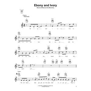 Ebony And Ivory