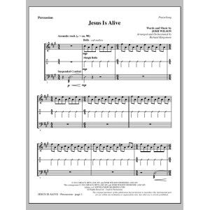 Jesus Is Alive - Percussion