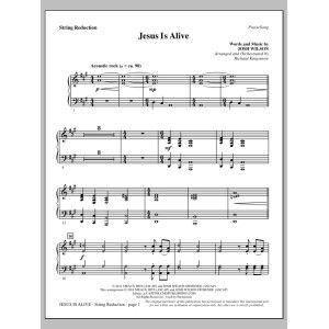 Jesus Is Alive - Keyboard String Reduction