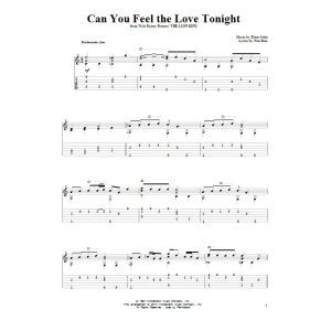 Can You Feel The Love Tonight (from The Lion King)