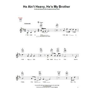 He Ain't Heavy, He's My Brother