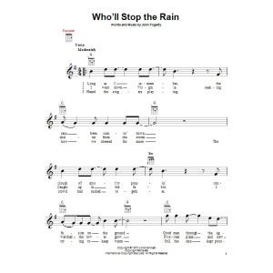 Who'll Stop The Rain