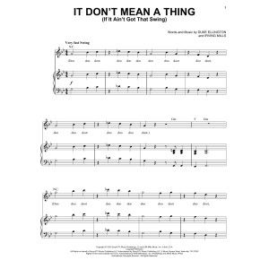 It Don't Mean A Thing (If It Ain't Got That Swing)