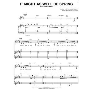 It Might As Well Be Spring