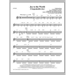 Joy to the World (Unaussprechliche Freude) - Gitarre