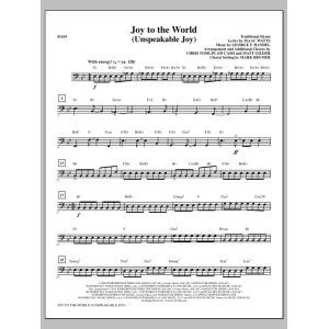 Joy to the World (Unspeakable Joy) - Bass