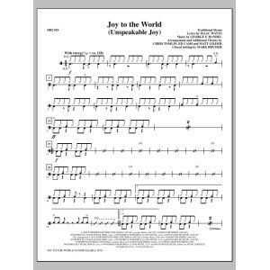 Joy to the World (Unspeakable Joy) - Drums