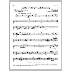 Hark! A Thrilling Voice Is Sounding - Oboe