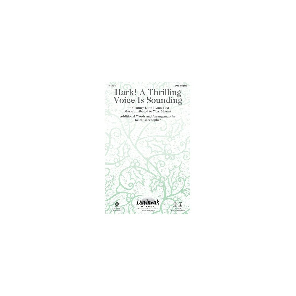 Hark! A Thrilling Voice Is Sounding - Violin 1