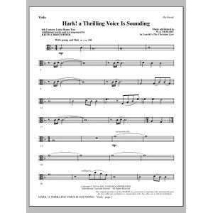 Hark! A Thrilling Voice Is Sounding - Viola