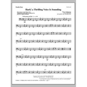 Hark! A Thrilling Voice Is Sounding - Double Bass