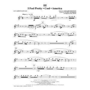 West Side Story - Clarinet