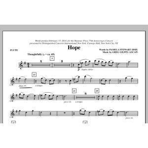 Hope - Flöte