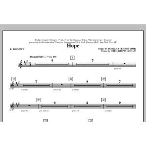 Hope - Bb Trumpet 1