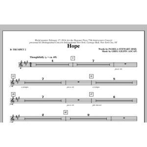 Hope - Bb Trumpet 2