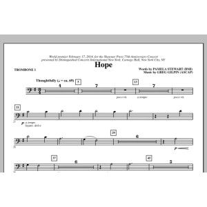 Hope - Trombone 1