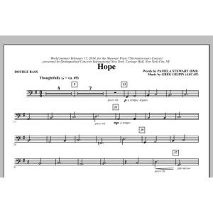 Hope - Double Bass
