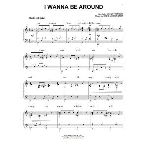 I Wanna Be Around [Jazz version] (arr. Brent Edstrom)
